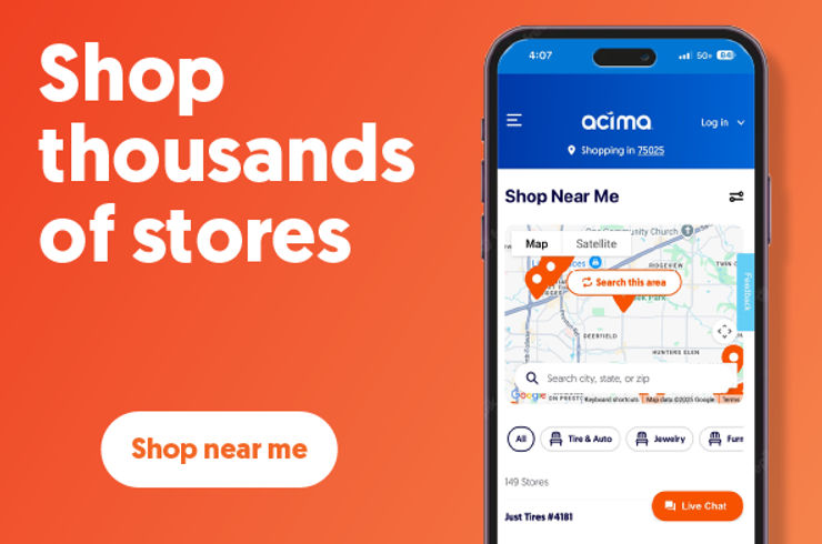 Shop thousands of stores